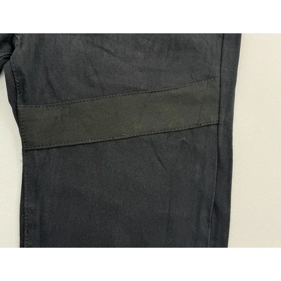 Levi's 501 Straight Leg Jeans Mens 31X32 Black Denim Button Fly Reclaimed NWT - Picture 4 of 16